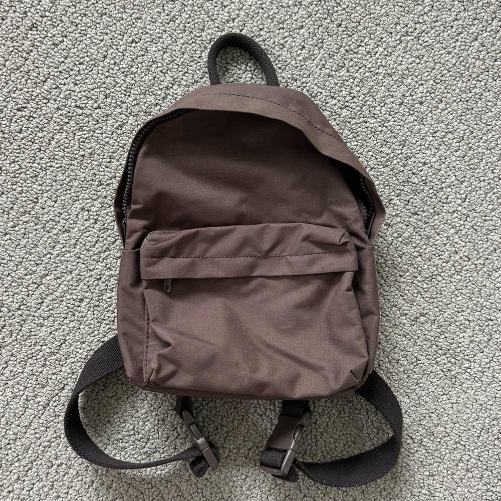 Brandy Melville mini causal brown backpackk